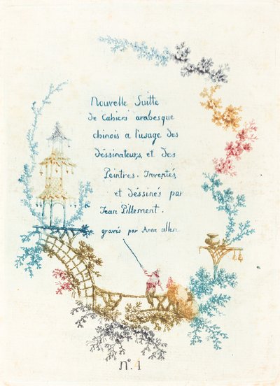 Titelpagina door Anne Allen after Jean Baptiste Pillement