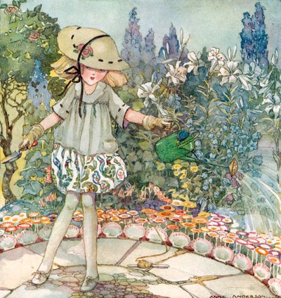 Juffrouw Mary, heel tegendraads, Hoe groeit je tuin door Anne Anderson