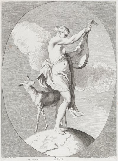 Horen door Anne Claude Philippe de Caylus, Etienne Fessard