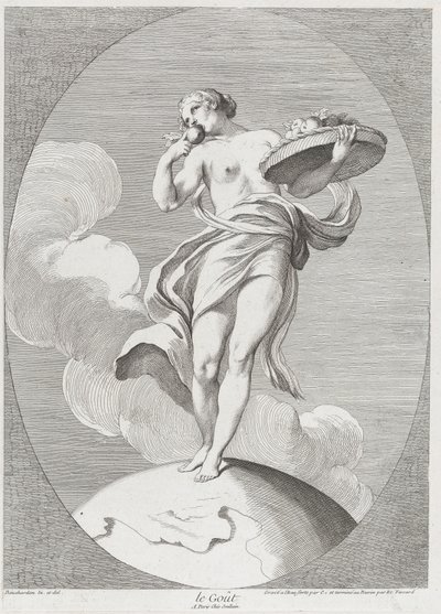 Smaak, 1730-65 door Anne Claude Philippe de Caylus, Etienne Fessard