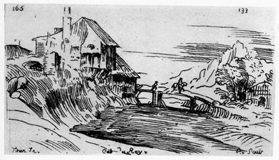 Tekening naar Titiaan, ca. 1710-1765 1924 door Anne Claude Philippe de Caylus