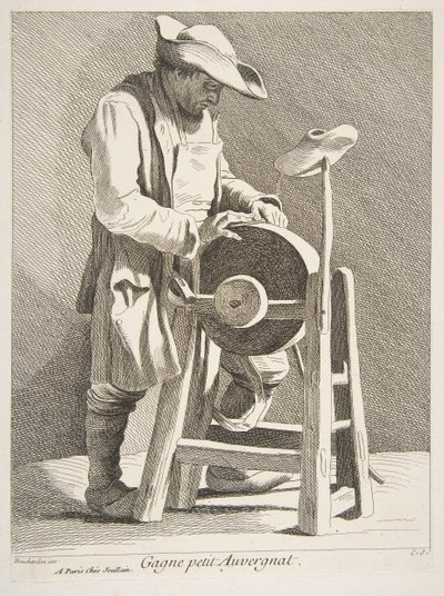 Messenslijper door Anne Claude Philippe de Caylus