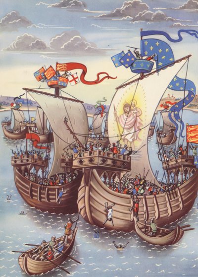 De Slag bij Sluys door Anne & Johnstone Janet (1928 79) Johnstone