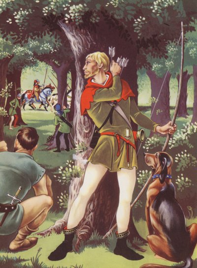 Robin Hood in Sherwood Forest door Anne & Johnstone Janet (1928 79) Johnstone