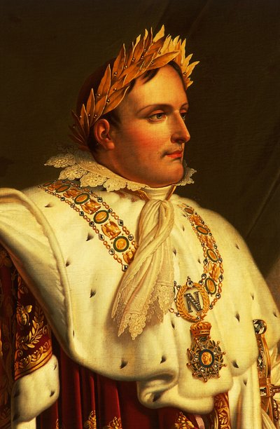 Portret van Napoleon Bonaparte door Anne Louis Girodet de Roucy Trioson