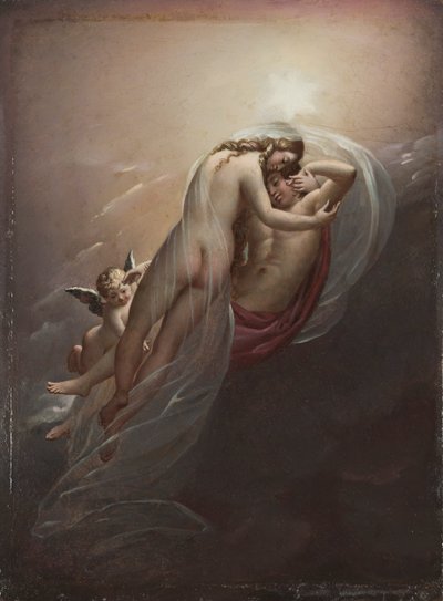 Aurora en Cephalus door Anne Louis Girodet de Roucy Trioson