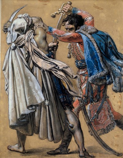 Campagne door Anne Louis Girodet de Roucy Trioson