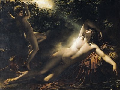 De slaap van Endymion, 1791 door Anne Louis Girodet de Roucy Trioson