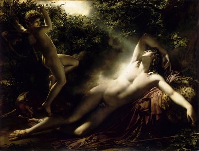 De Slaap van Endymion, 1791 door Anne Louis Girodet de Roucy Trioson