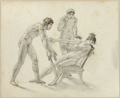 Hermione Wijst Orestes Af door Anne Louis Girodet de Roussy Trioson