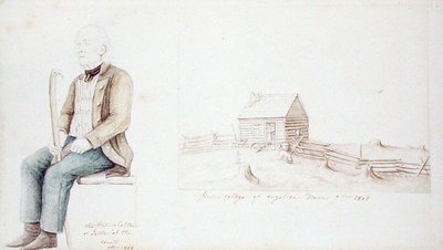 Eerste huisje van Angelica, en de eerste kolonist van Allegany County, New York door Anne Marguerite Hyde de Neuville