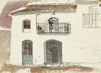 Een Spaans huis door Anne Redpath