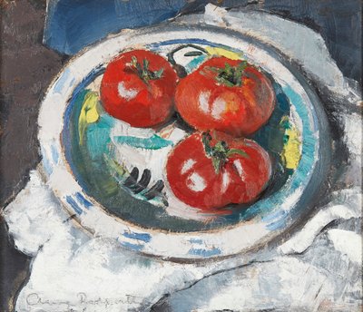 Stilleven - Drie tomaten door Anne Redpath