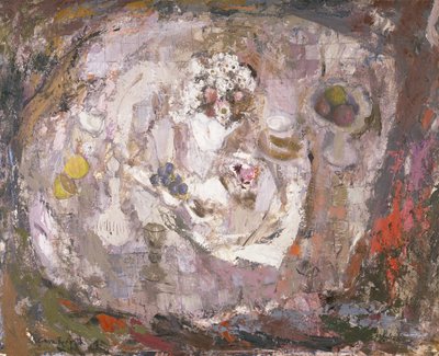 Tafelblad, c.1961 door Anne Redpath