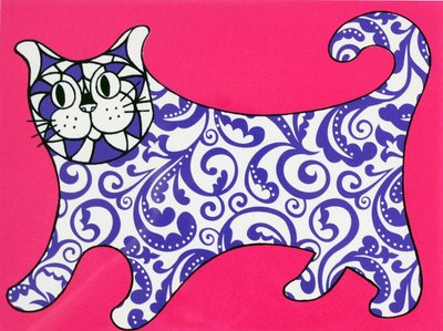 Ik ben geen decoratief object, Roze, 2015 door Anne Storno