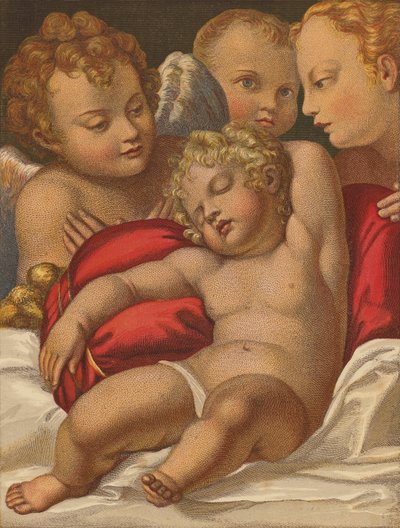 De jonge Verlosser door Annibale (after) Carracci