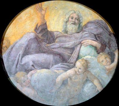 De eeuwige Vader door Annibale Carracci