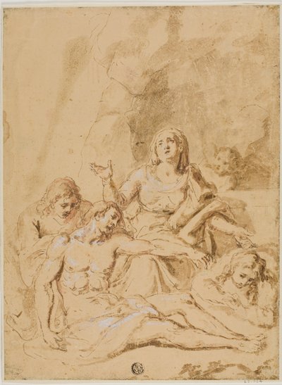 Pieta door Annibale Carracci