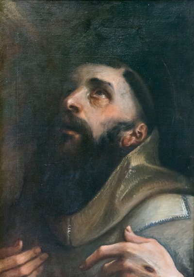 St. Franciscus van Assisi door Annibale Carracci
