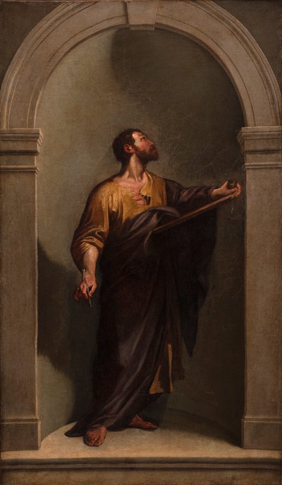 De evangelist Matteüs door Annibale Carracci