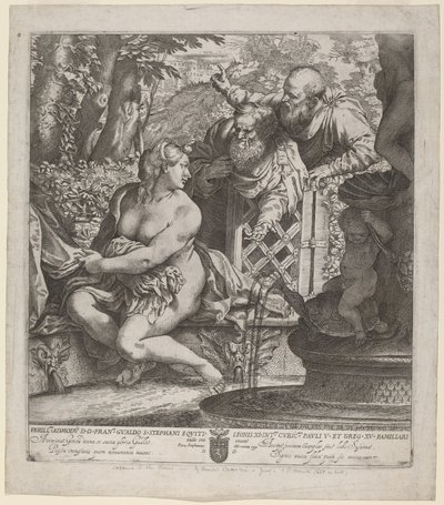 Susanna en de Ouderen door Annibale Carracci