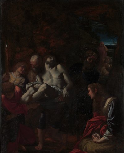 De begrafenis van Christus door Annibale Carracci