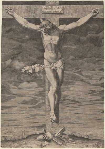 De kruisiging door Annibale Carracci