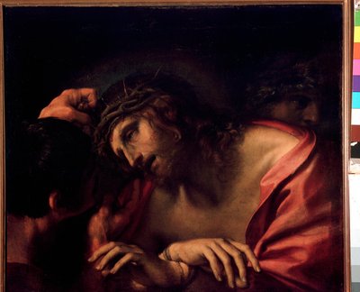 De bespotting van Christus door Annibale Carracci
