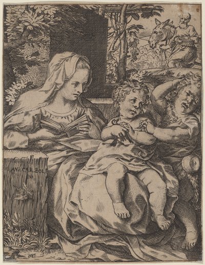 De Madonna van de Zwaluw door Annibale Carracci