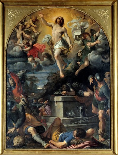 De opstanding van Christus door Annibale Carracci
