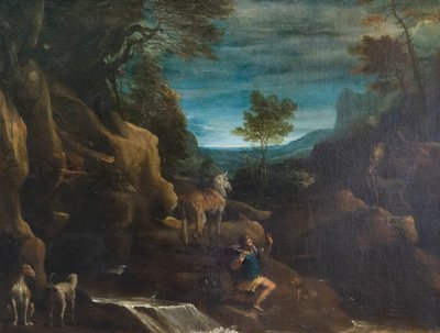 De visioen van Sint Eustachius door Annibale Carracci