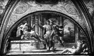 Ulysses en Circe, lunet uit de 