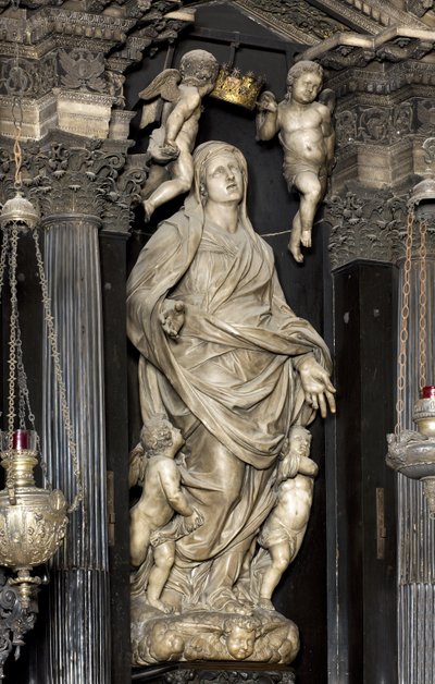 De Tenhemelopneming van de Maagd Maria door Annibale Fontana