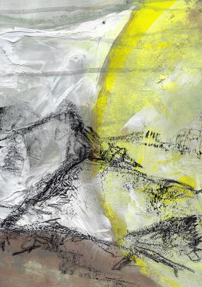 Abstract Berglicht door Annick
