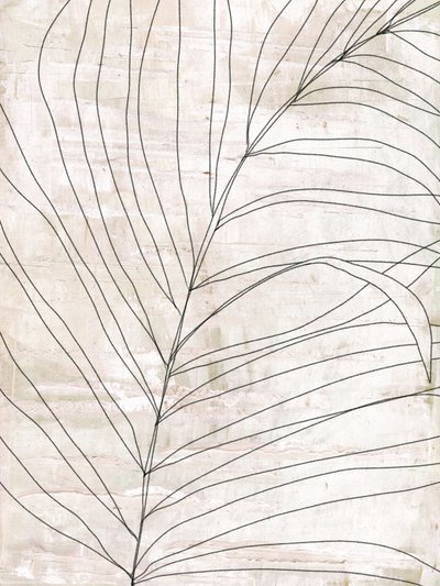 Minimalistische botanische lijnen door Annick