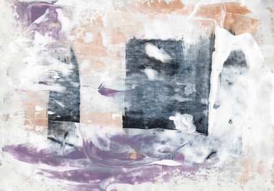 Ingetogen abstracte stroming door Annick