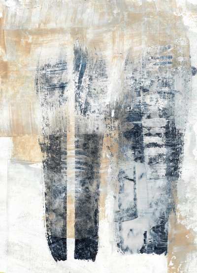 Ingetogen verticaal abstract door Annick