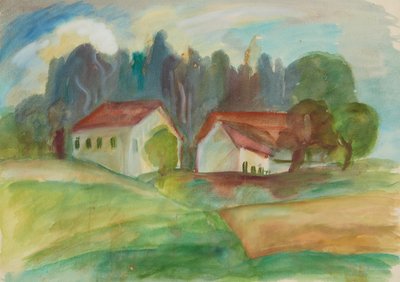 Huizen door Anny Dollschein