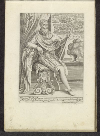 Admiraal Sebastiano Vernier en de Slag bij Lepanto door Anonymous