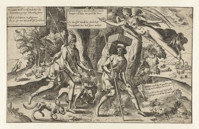 Allegorie op de arbeid en de rust door Anonymous
