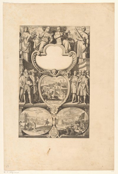 Allegorie op goed bestuur en vrede door Anonymous