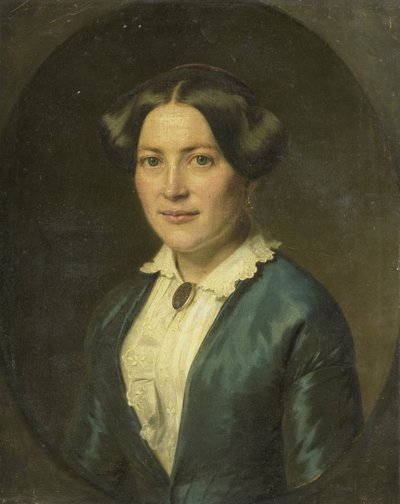 Anna Charlotte Koppelaar (geb. 1821). Sinds 1850 echtgenote van Willem Frederik Wehmeyer door Anonymous