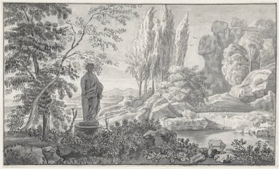 Arcadisch landschap door Anonymous