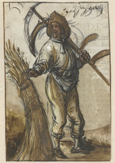 Augustus (De twaalf maanden van het jaar) door Anonymous
