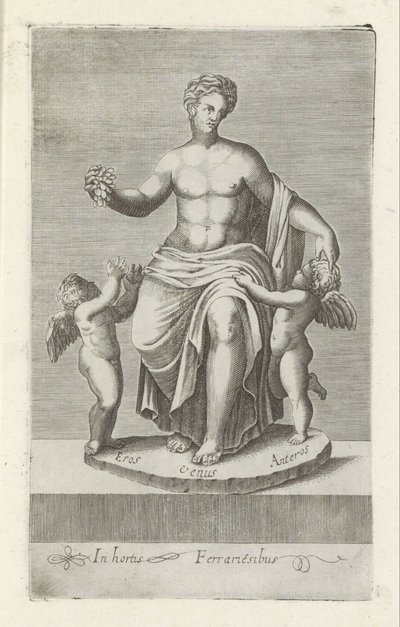Beeldengroep met Venus tussen Eros en Anteros door Anonymous