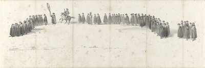 Begrafenis van wijlen koning Willem II te Delft op 4 april 1849 (blad 2) door Anonymous