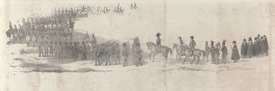 Begrafenis van wijlen koning Willem II te Delft op 4 april 1849 (blad 2) door Anonymous