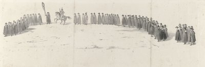 Begrafenis van wijlen koning Willem II te Delft op 4 april 1849 (blad 2) door Anonymous
