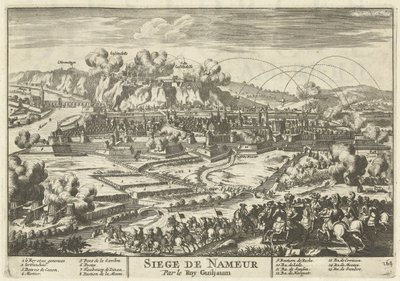 Beleg van Namen door koning Willem III, 1695 door Anonymous