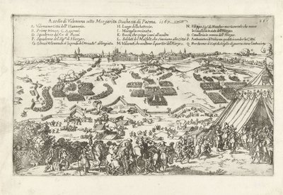 Beleg van Valenciennes, 1567 door Anonymous